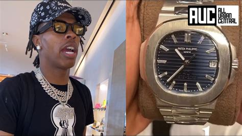 lil.baby fake watch|lil baby watch scam.